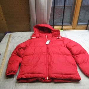 Alpine Design Jacket Men Large Red Light THICK Insulated Rain Wind Puffer NEW